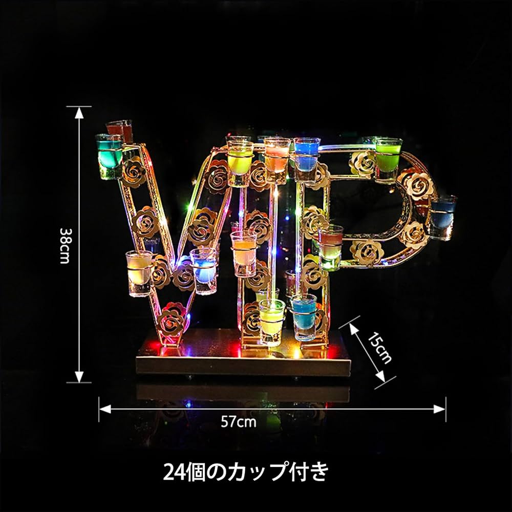 ★グラス付き★テキーラ観覧車　テキカン 楽天市場】[☆グラス付き☆] New テキーラ観覧車 LED 光る 東レ 日本製